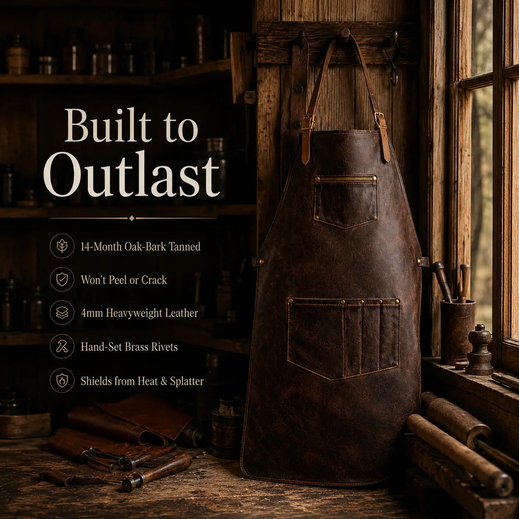 Joe Mercer's Oak-Bark Leather Apron